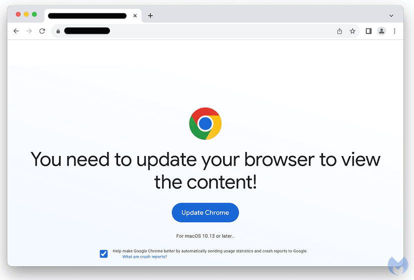 ClearFake campaign spreads macOS AMOS information stealer