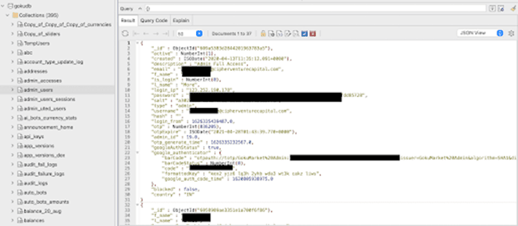 Data of over a million users of the crypto exchange GokuMarket exposed