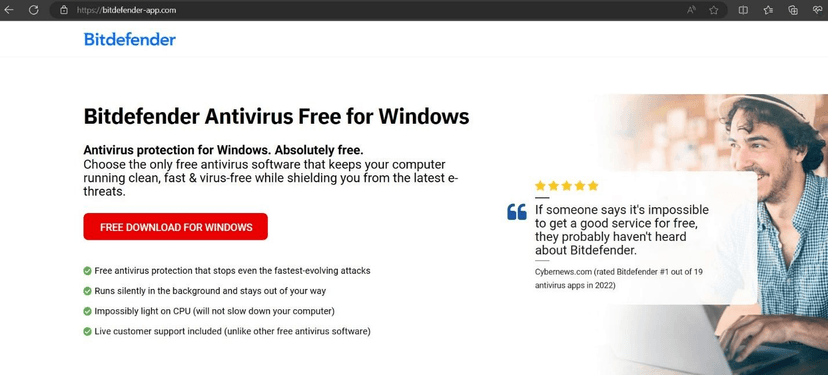Fake AV websites used to distribute info-stealer malware