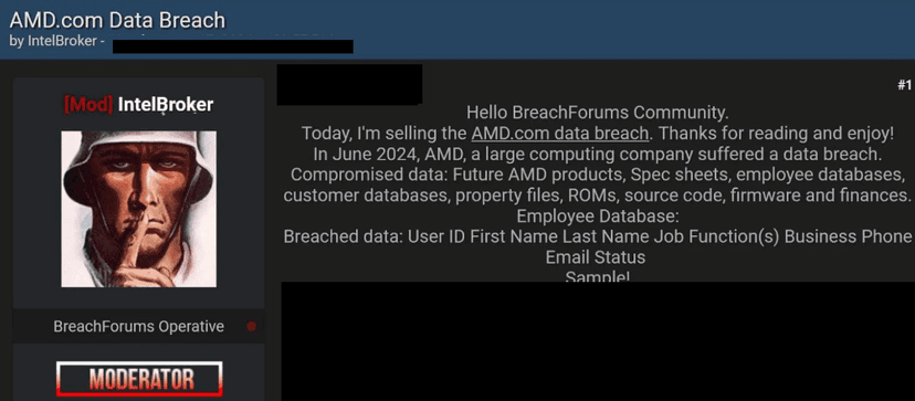 Chip maker giant AMD investigates a data breach<gwmw style="display:none;"></gwmw>