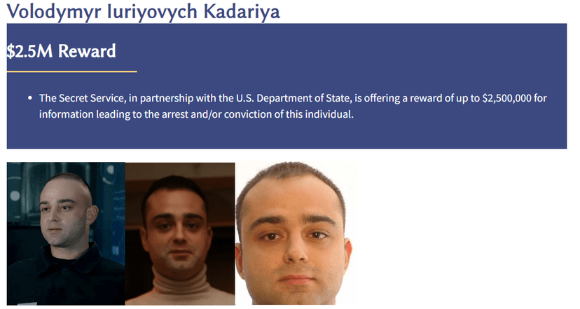 US offers $2.5M reward for Belarusian man involved in mass malware distribution