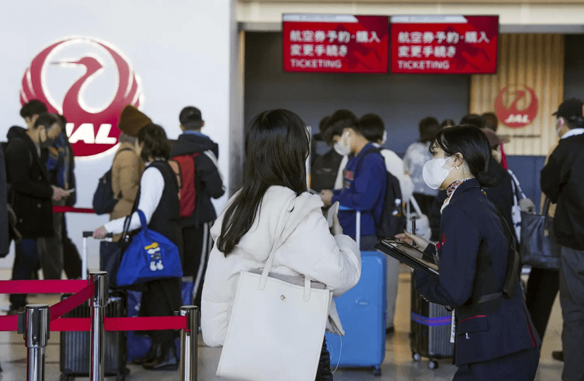 A cyber attack hit Japan Airlines delaying ticket sales for flights