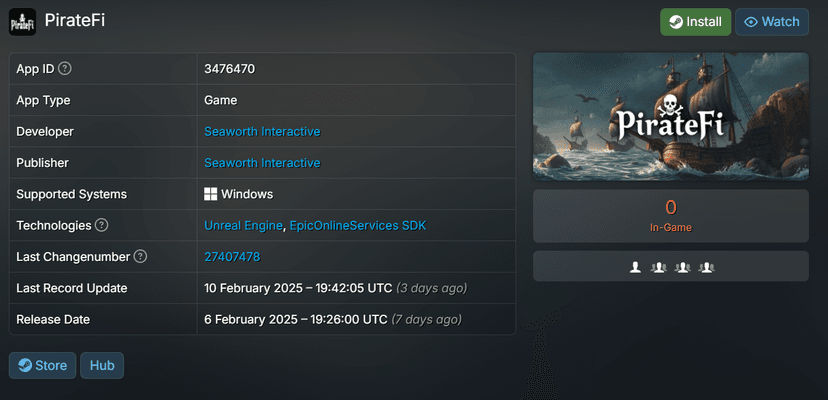 Valve removed the game PirateFi from the Steam video game platform because contained a malware