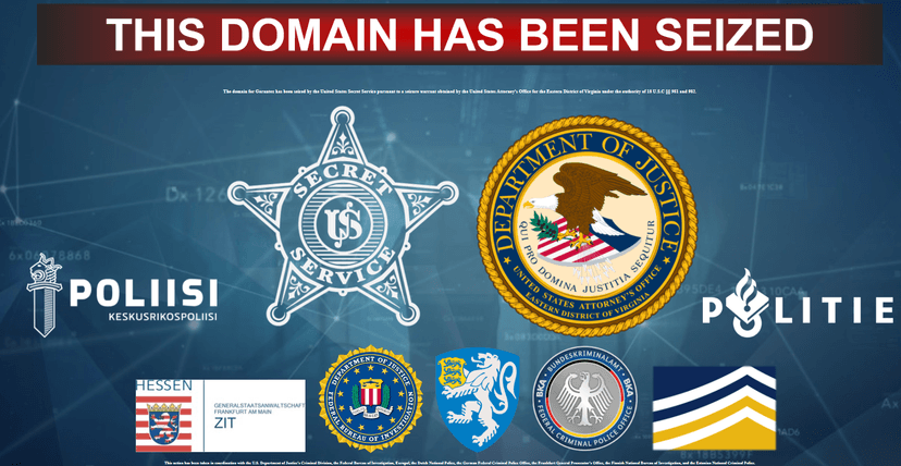 International law enforcement operation seized the domain of the Russian crypto exchange Garantex