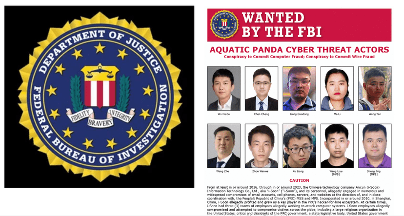 The U.S. DoJ charges 12 Chinese nationals for state-linked cyber operations