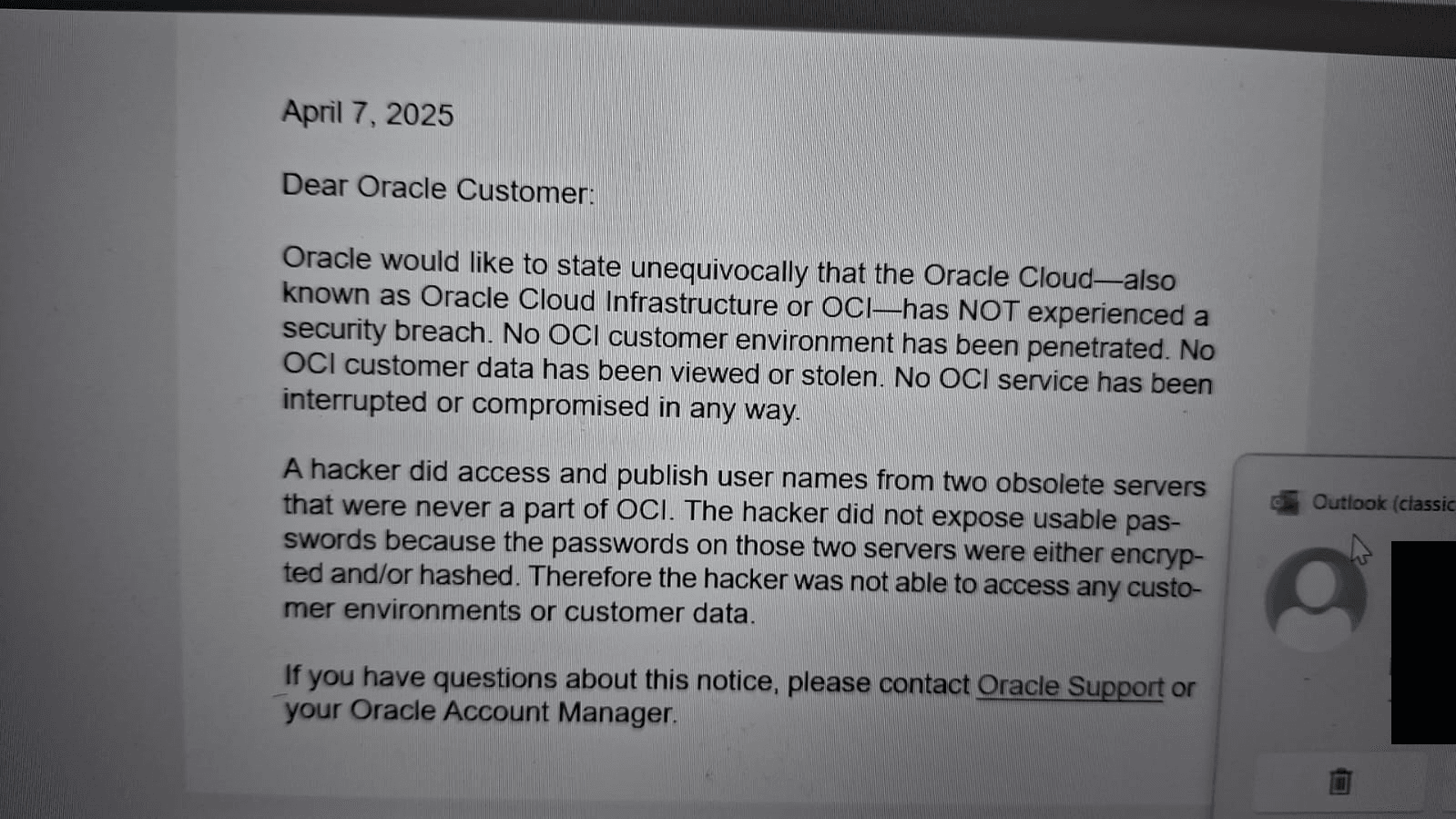 Oracle Cloud