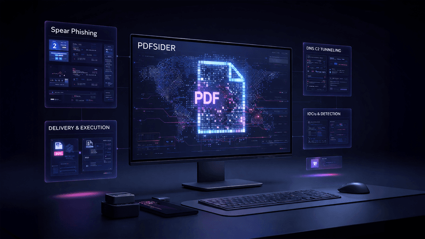PDFSIDER Malware – Exploitation of DLL Side-Loading for AV and EDR Evasion
