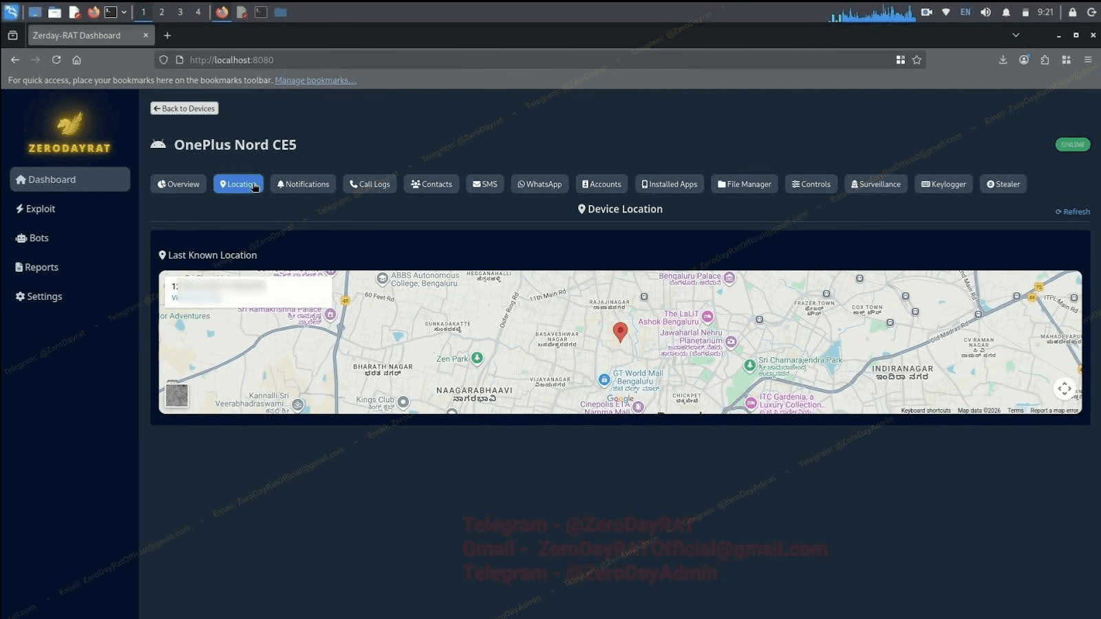 ZeroDayRAT spyware