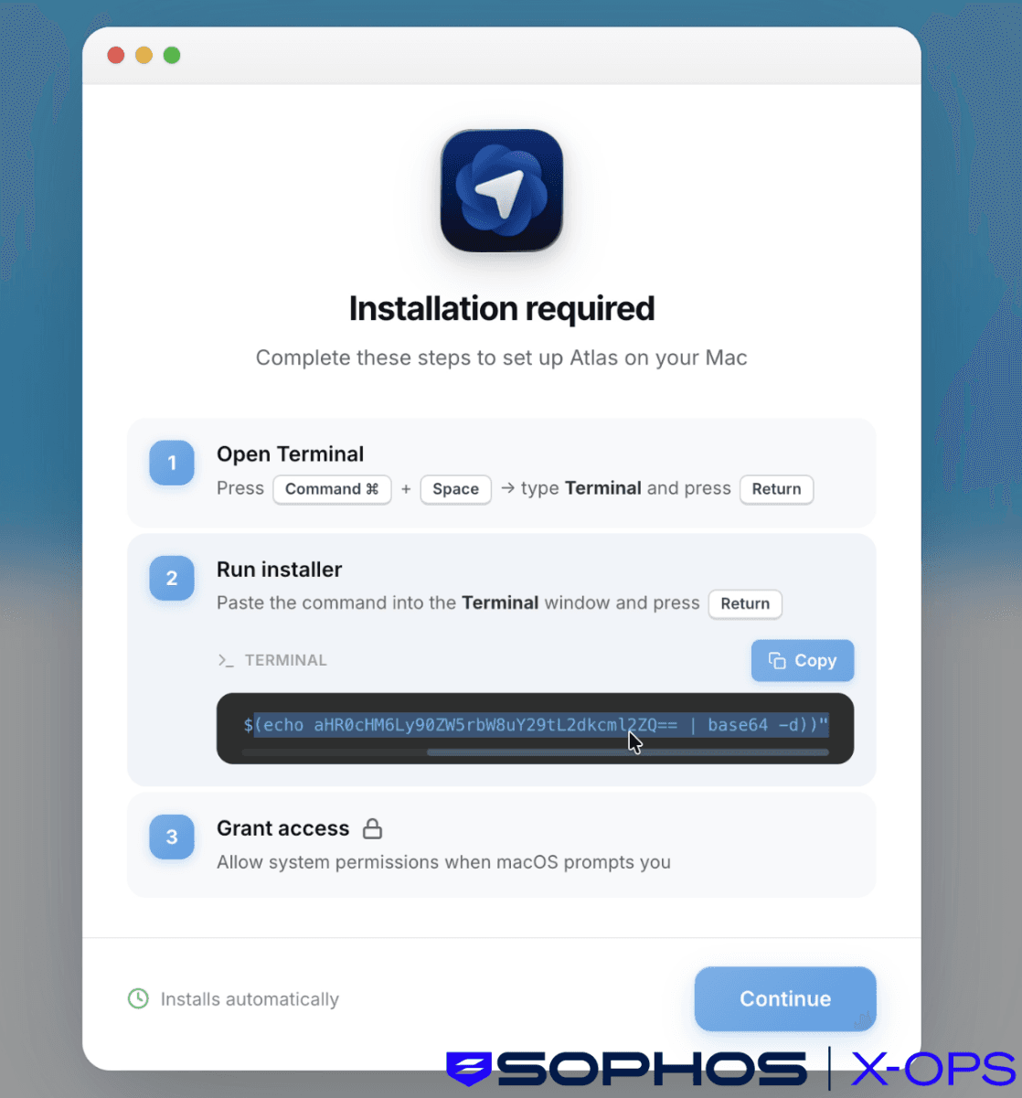 ClickFix infostealer