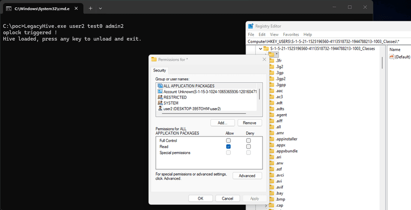 Chaotic Eclipse Unveils LegacyHive Exploit Affecting Fully Patched Windows Systems