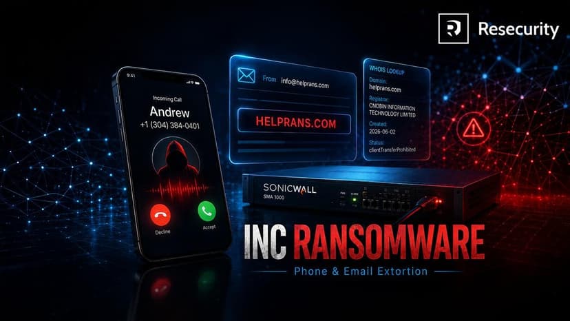 INC Ransomware is Calling Victims – Pressure Tactics Post SonicWall Zero-Day Exploit