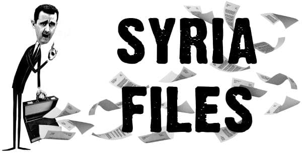 Syria Files, Wikileaks, Anonymous and dirty affairs