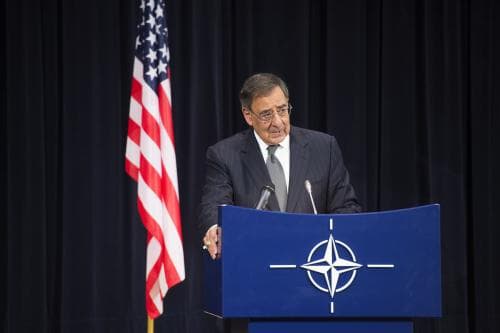 Panetta is critical on the security level for NATO networks