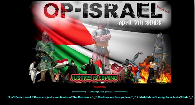 Anonymous provides damage report for #Opisrael