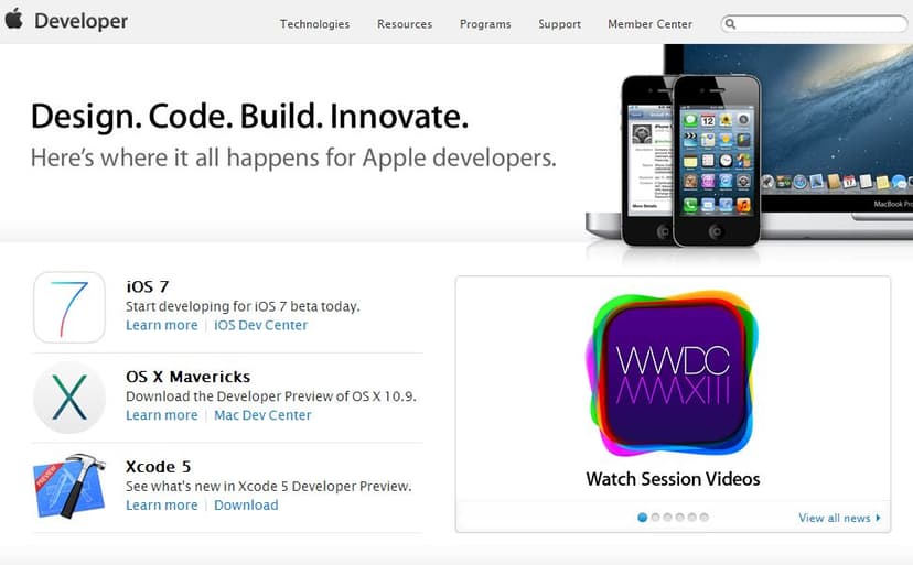 Who has hacked the Apple iOS Developer Center?