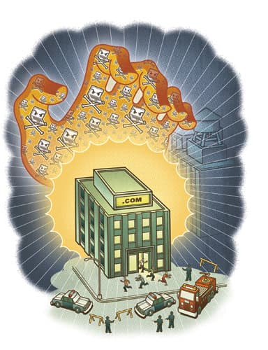 DDoS to hide attacks against wire payment switch systems