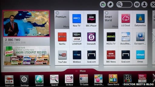 British blogger discovered LG Smart TV spying on users