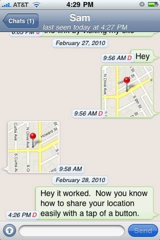Intelligence could exploit Whatsapp bug to track users location