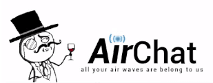AirChat project supported by Anonymous to secure communications