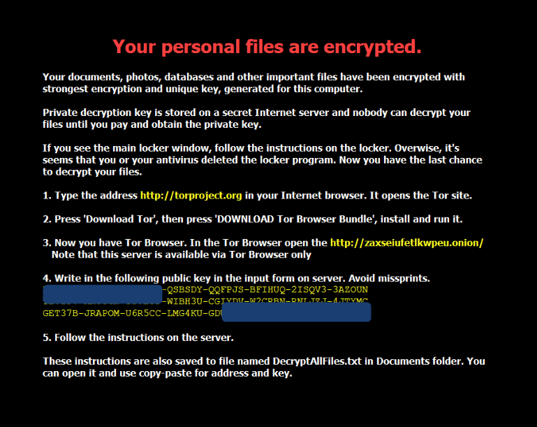 Critroni, a sophisticated ransomware which uses Tor Network as C&C