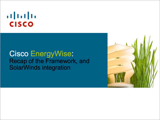 Cisco EnergyWise suite vulnerable to Denial of Service attack