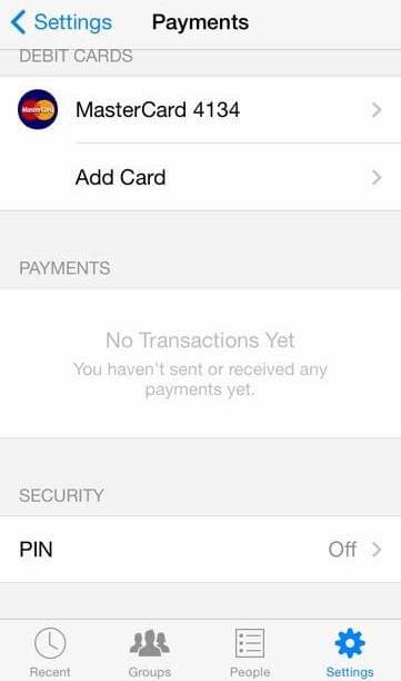 P2P payment feature hidden in Facebook Messenger