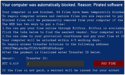 Virlock, the first self-reproducing polymorphic Ransomware