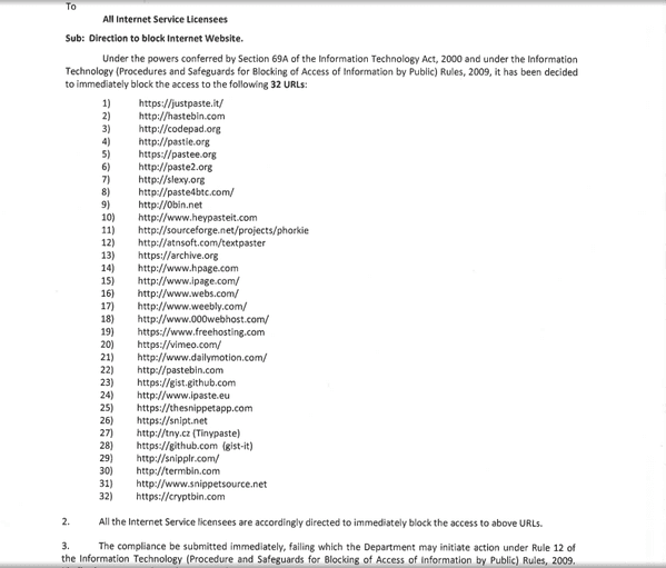India blocks 32 Sites to fight the ISIS. Censorship will not stop the terrorism