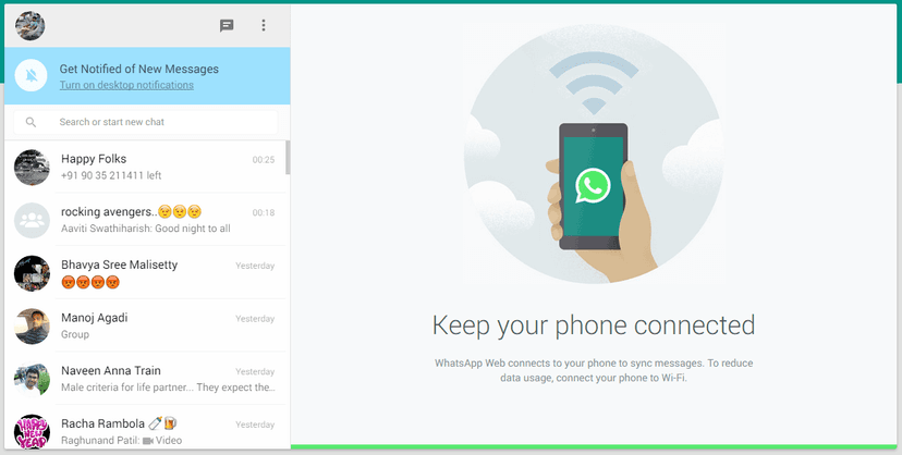 WhatsApp Web client and Mobile App affected by privacy issues