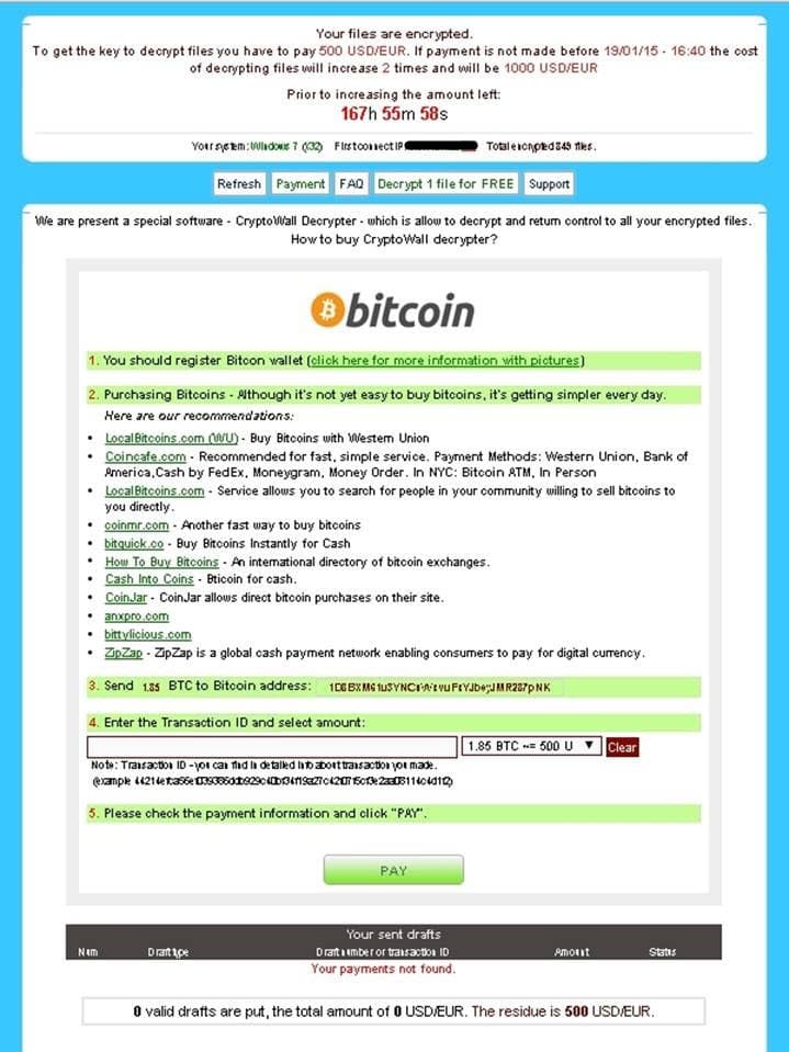 CryptoWall 3.0 hides C&C Communications with I2P Anonymity Network
