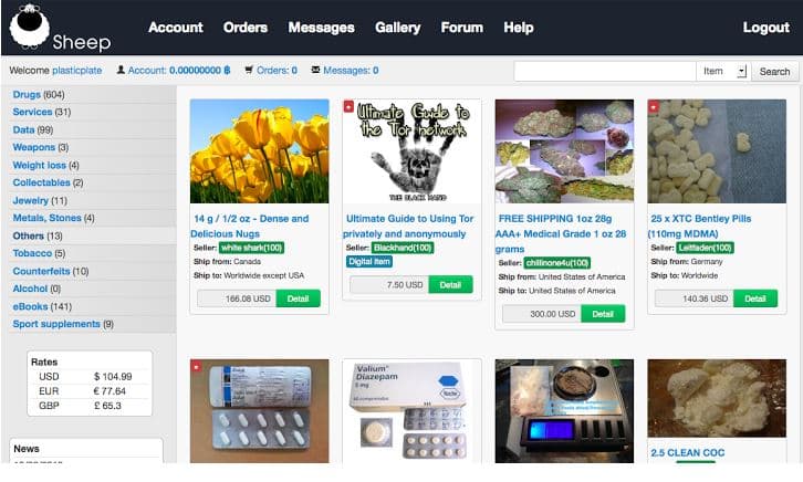 Darknet Sheep Marketplace website owner arrested