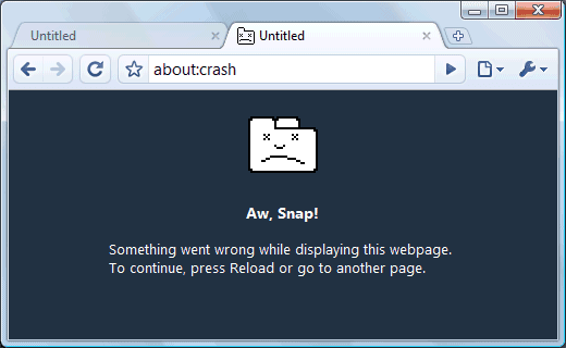 Just a unicode string of 13 characters to crash Mac Chrome tab