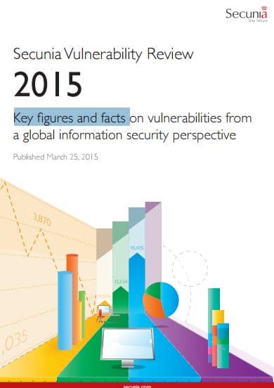 Reading the Secunia Vulnerability Review 2015