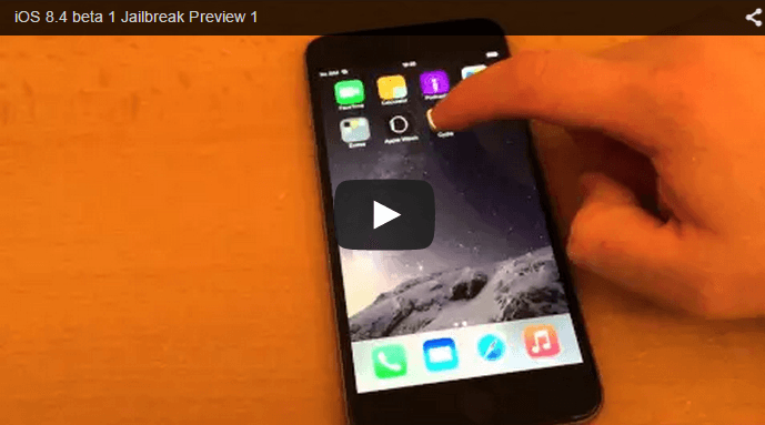 The hacker Stefan Esser shows the jailbreak for iOS 8.4 beta 1