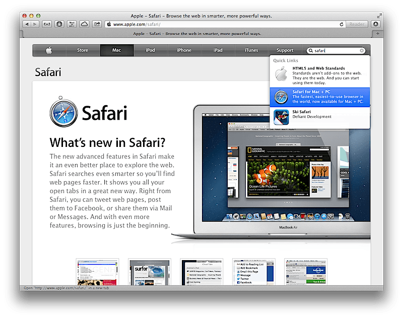 A severe URL Spoofing flaw affects the Apple Safari Browser