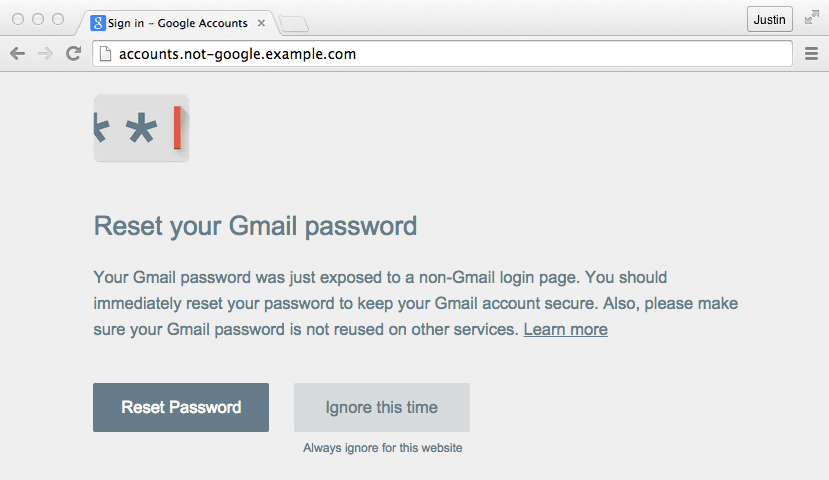New Google Password Alert extension already hacked