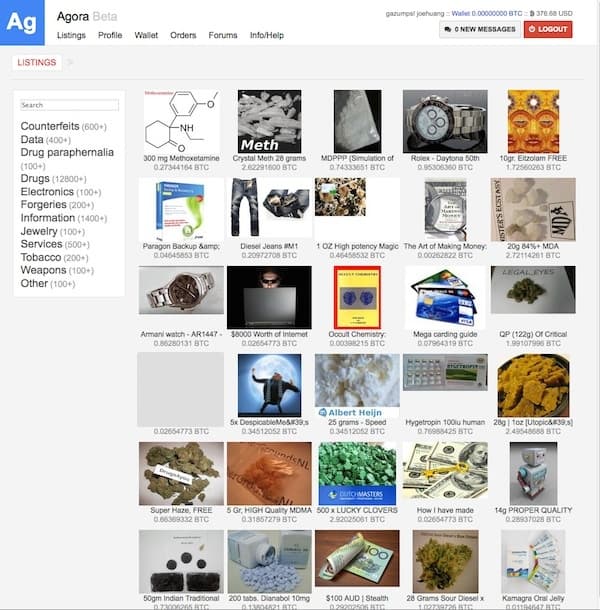 Boffins analyzed EXIF metadata in photos on principal blackmarkets