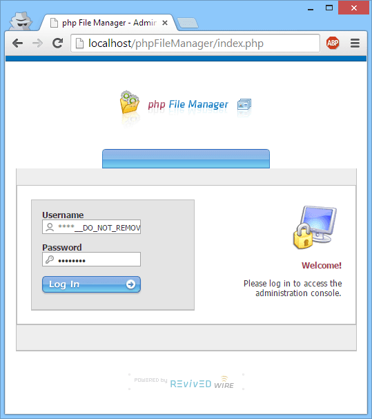 Disclosed critical vulnerabilities affecting the PHP file Manager