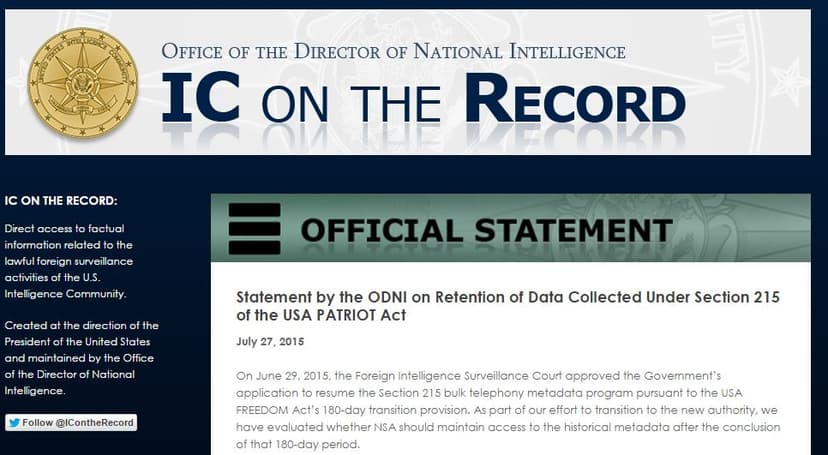 NSA will lose access to its surveillance metadata in Nov. 29