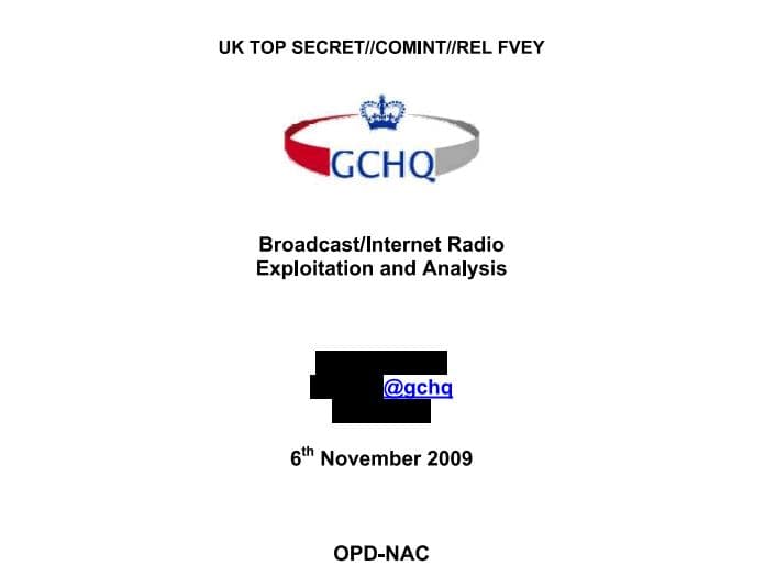 Karma Police, how GCHQ tried to track every visible user on Internet