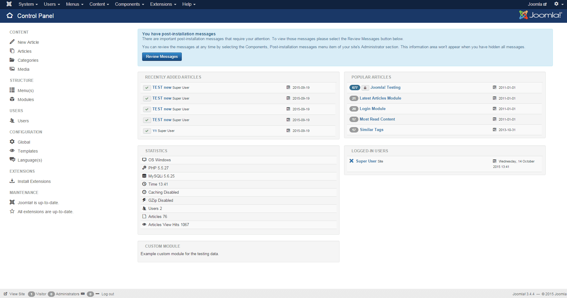 CVE-2015-8562 – 16,000 Daily Attacks on vulnerable Joomla servers