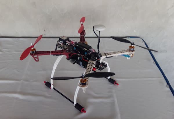 Hacking drones by exploiting design flaws