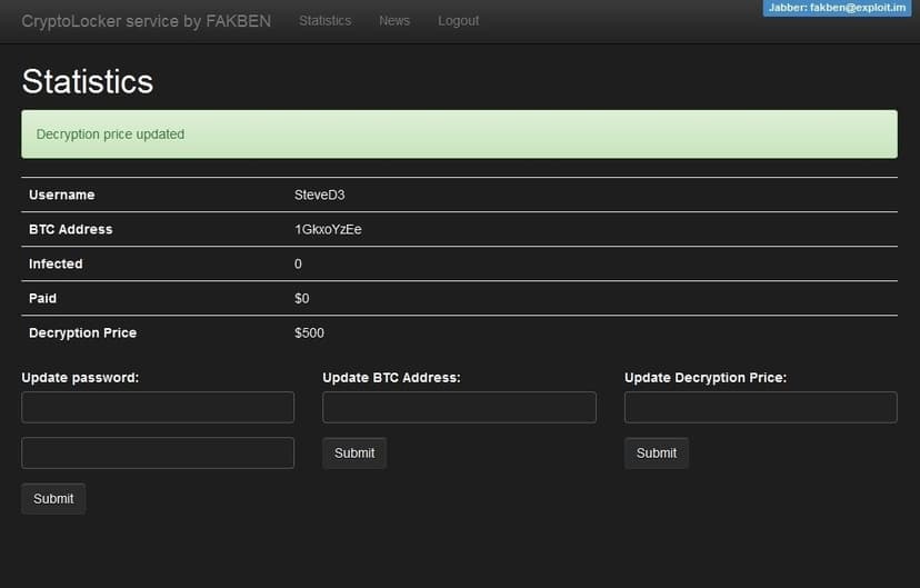 FAKBEN Ransomware-as-a-service emerges from the underground