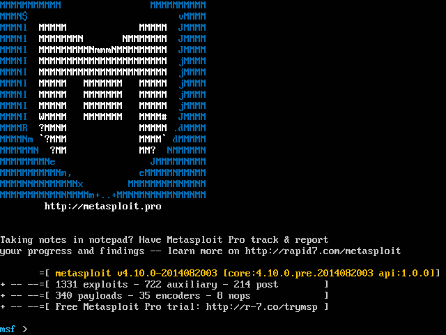 Metasploit 5.0
