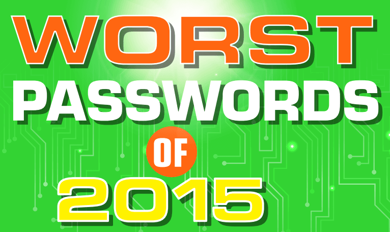 Which are the worst passwords of 2015?