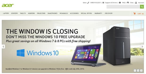 Acer confirms a data breach at its E-commerce site