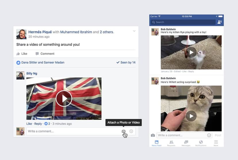 Facebook logic flaw allowed an expert to delete any video