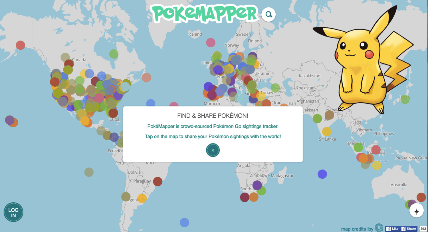 Hacking Pokemon Go to reveal characters all around you