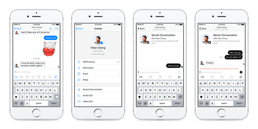 Facebook Messenger implements End-to-End Encryption